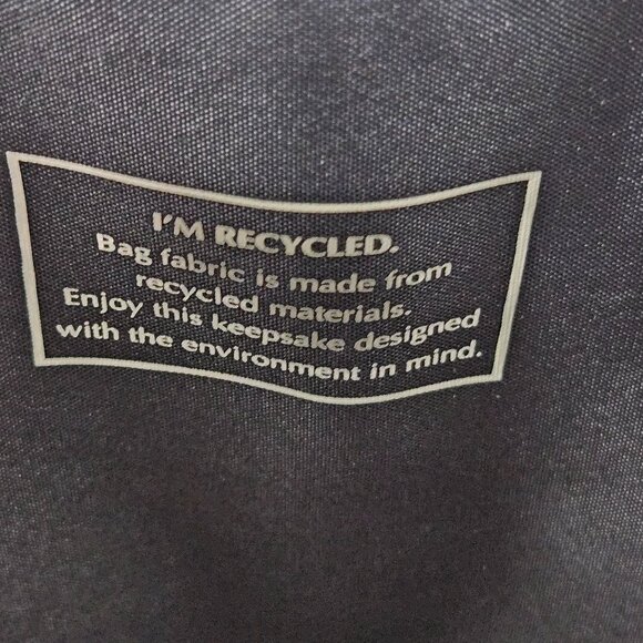 Estée Lauder Tote Bag Recycled Material Navy Blue Adjustable Shoulder Strap NWT - Picture 3 of 6